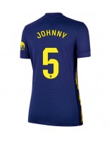 Ženske Nogometnih dresov Atletico Madrid Johnny Cardoso #5 Gostujoči 2025-26 Kratki rokavi Ženske Nogometnih dresov Atletico Madrid Johnny Cardoso #5 Gostujoči 2025-26 Kratki rokavi